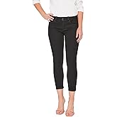 Royalty For Me Womens Women's Sustainable Wannabettabutt Cuff Ankle Jeans