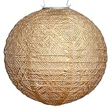 Allsop 31408 Soji Stella Market Handmade LED Outdoor Solar Lantern, 12X12, Bronze