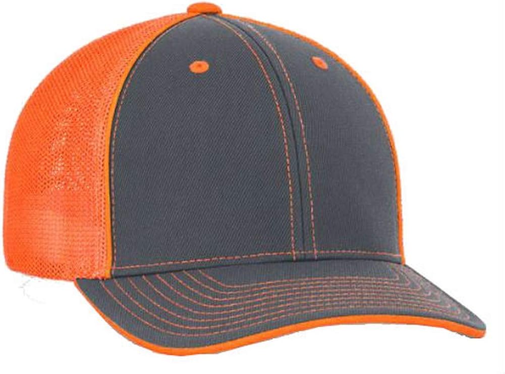 Caltech Water Polo Pacific Headwear Flexfit Trucker-3D Puff