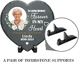 Personalized Memorial Stones for Loved Ones - Custom Grave Markers view 5