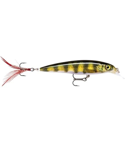 Lot De 2 Leurres Rapala Deep Husky Jerk DHJ10 - Couleur Glass Blue Minnow