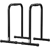 RELIFE REBUILD YOUR LIFE Dip Station Functional Heavy Duty Dip Stands Fitness Workout Dip bar Station Stabilizer Parallette Push Up Stand