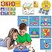 ETI Toys, STEM Learning, 490 Piece Mosaic Puzzle. Build Cat, House, Alligator, and More. 100 Percent Safe, Fun, Creative Skills Development. Gift, Toy for 3, 4, 5 Year Old Boys and Girls.