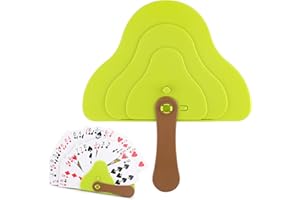 ARPOVIST 2 Pack Card Holders for Playing Cards,Playing Card Holders for Kids and Adults,Little Hands Card Holder Dual Use Design with Handle Grip and Tabletop Stand for Poker, UNO, Pinochle, Family Game Nights