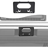 Hoolcar Front License Plate Frame Car License Plate Mounting Bracket Holder Compatible with Ford F-150 2009-2014, Black
