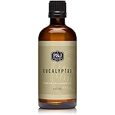 P&J Fragrance Oil - Eucalyptus Scented Candles, Soaps, Diffusers, and More - 100ml