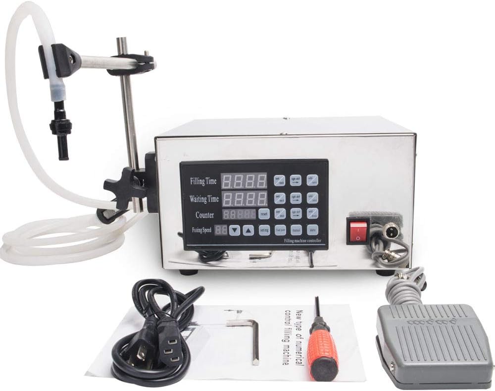 Sumeve Liquid Filling Machine Digital Control Pump Bottle Filler GFK160 2ml-3500ml (GFK280)