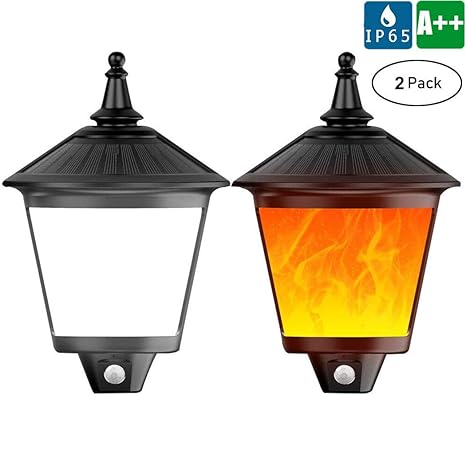 4 pack sensor de movimiento solar led