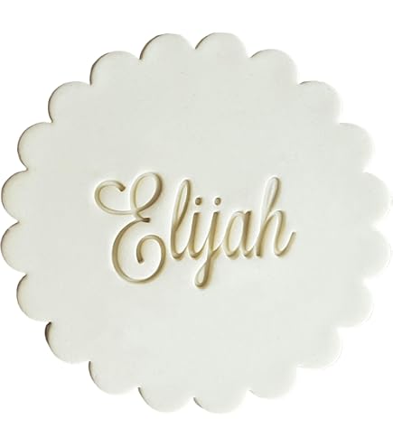 Custom Names Cookie Stamp Wedding Engagement Mr Mrs