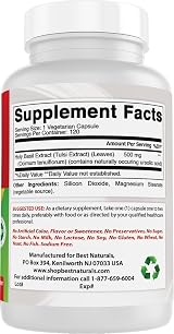 Best Naturals Holy Basil Extract 500 mg 120 Vcaps - Stress Support view 4