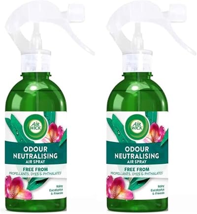 Air Wick Odor Neutralizing Spray Rainy Eucalyptus Freesia 237 ml Pack of 2