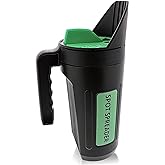 Hand Spreader Shaker for Seed, Salt, De-Icer, Ice Melt, Earth Food and Fertilizer - Multiple Opening Sizes for Any Need - Up to 80 Oz