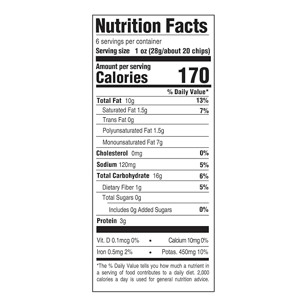 BOULDER CANYON THIN & CRISPY CLASSIC SEA SALT POTATO CHIPS, 6 OZ