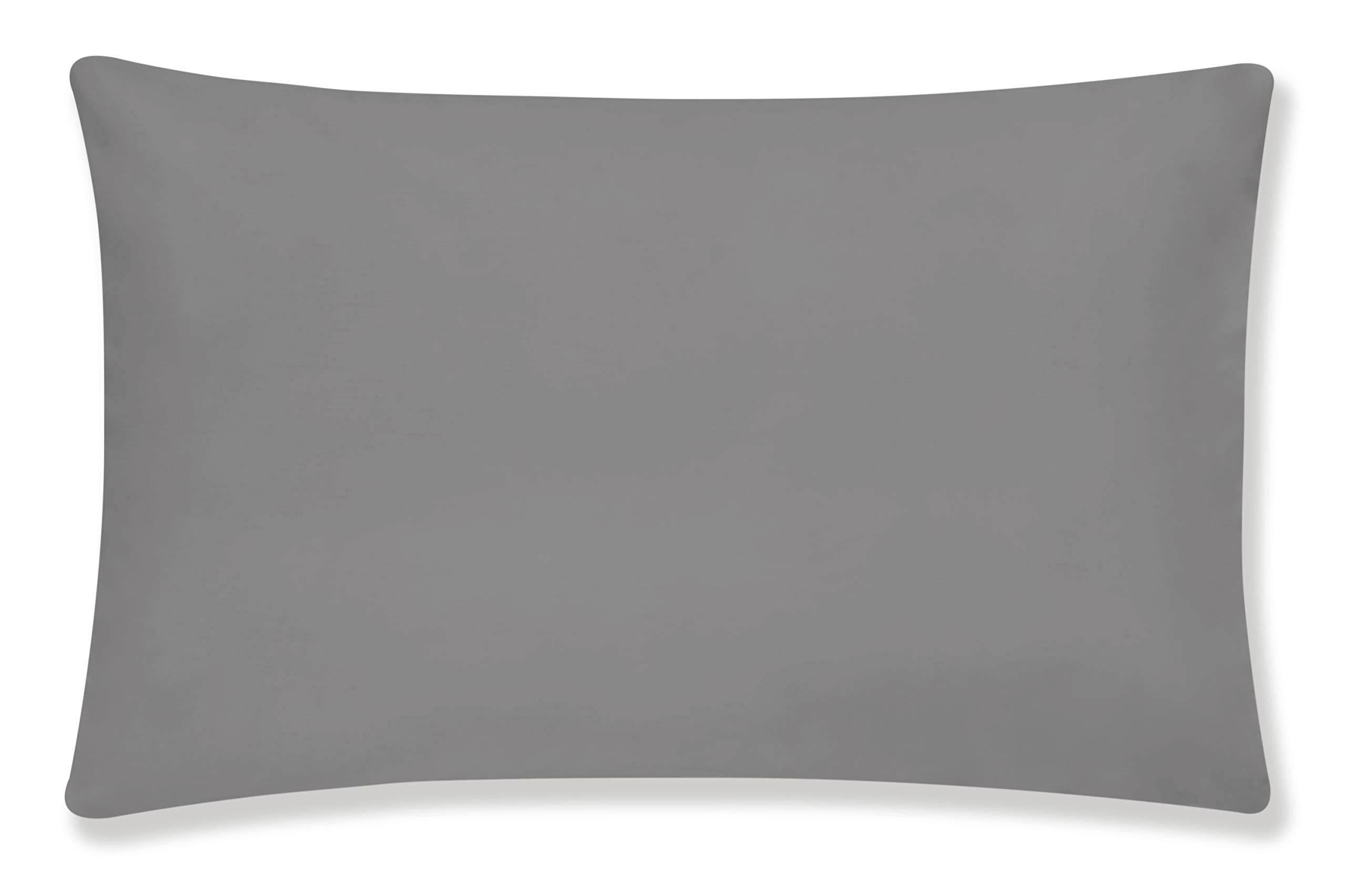 Bianca Egyptian Cotton Standard Pillowcase Pair Charcoal