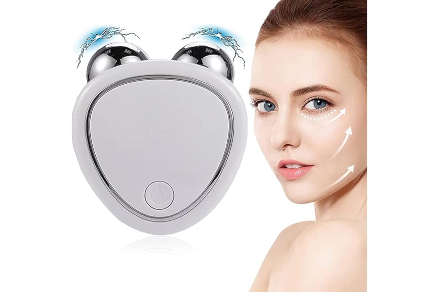 Pauenz Facial Device,Face Massager, Lift Face and Tighten The Skin,Face Skin Tightening Device Make Younger for Facial Remove Wrinkle White