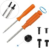 FandWay 32Pcs Ring Doorbell Screws & 2 Screwdrivers Kit T15 T6 for Ring Pro view 2