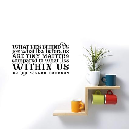 Amazon Com Vinyl Wall Art Inspirational Quotes And Saying