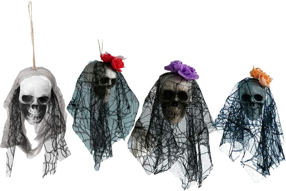 4 Stück Halloween Haarreifen Mit Kürbis Design - Lustige Karneval Party Accessoires Für Kinder