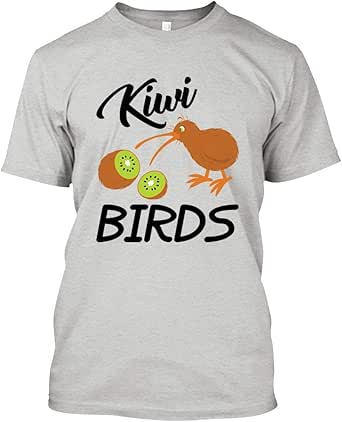 Amazon.com: Cute Kiwi Bird Men Short Sleeve Tee, Women Shirt: Clothing