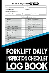 Daily Forklift Inspection Checklist Log