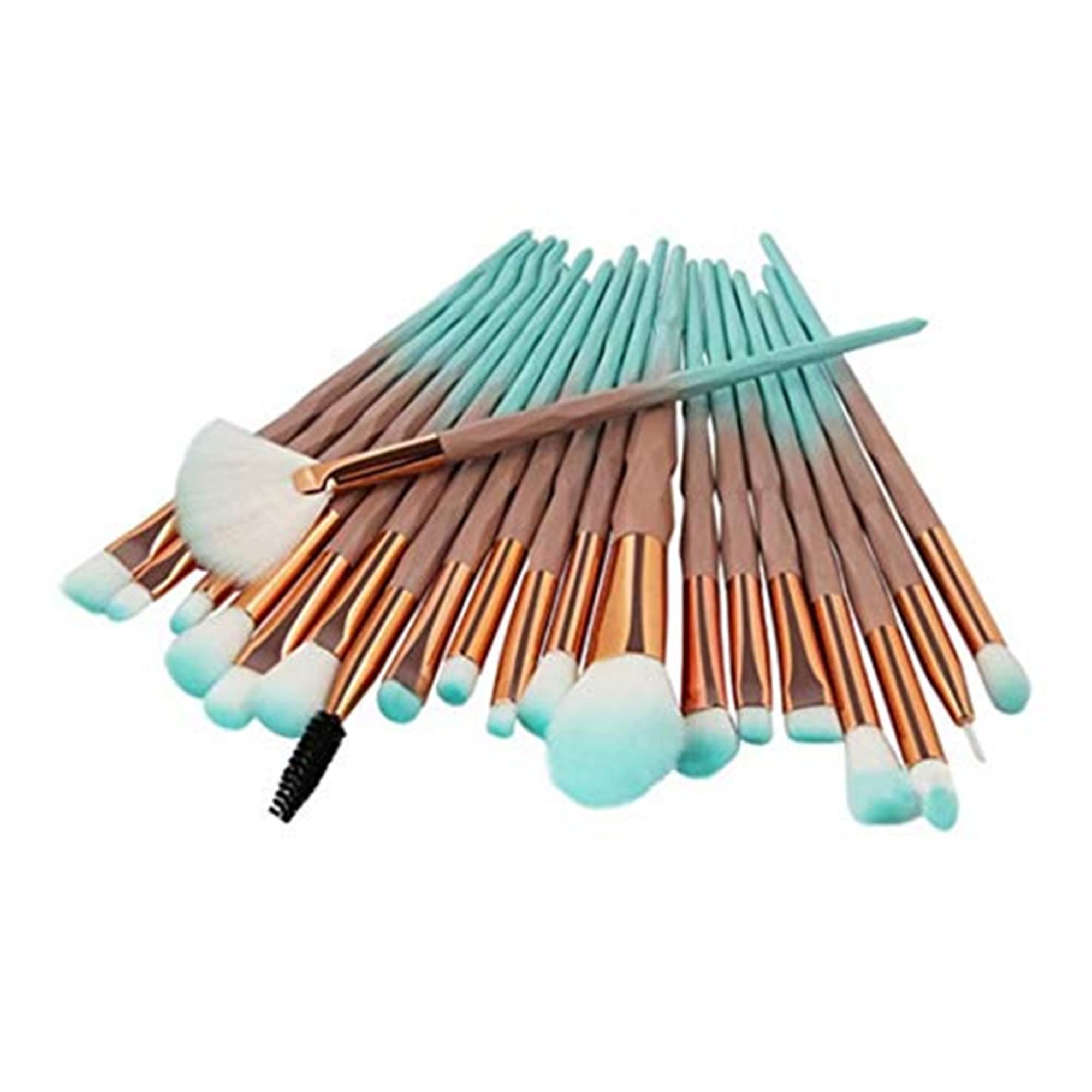 20pcs Makeup Brushes Set Eye Shadow Foundation Powder Eyeliner Eyelashes Lip Makeup Brushes Blending Cosmetic Beauty Tool Kit