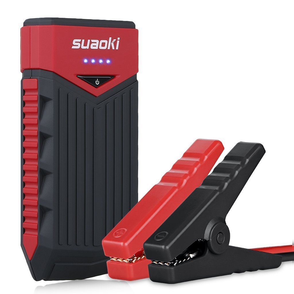 Suaoki T Arrancador de Coche mAh A Jump Starter Cargador de V