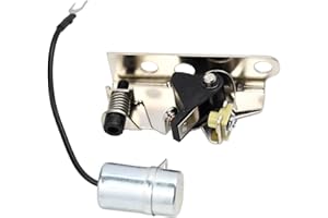 Disenparts 160-1183 312-0246 Point and Condenser Ignition Kit Compatible with Cummins Onan Engines B-Series BG B43E B43G B43M B48G B48M Compatible with John Deere Tractor 316 318 420 F910 F930