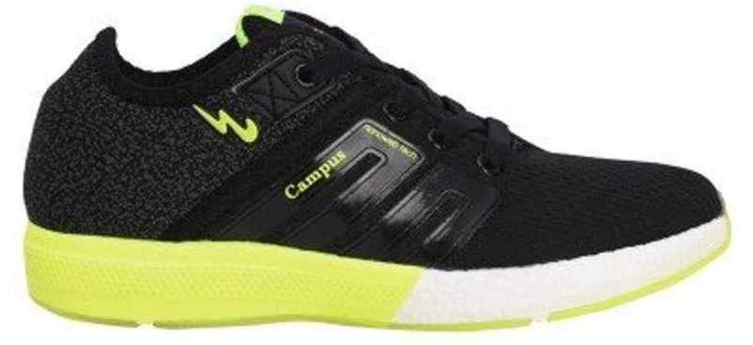 campus shoes black and green