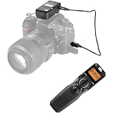 Pixel TW283-DC2 Wireless Remote Shutter Release Intervalometer for Nikon | Remote for Nikon Z7 Z7II Z6 Z6II/III Z5 D5600 D3100 D3200 D3300 D5000 D5100 D5200 D5300 D5500 D7000 D7100 D7500 D780 D750