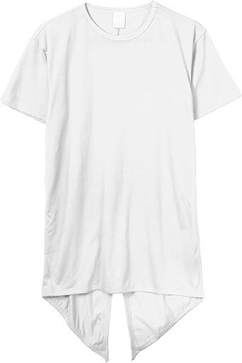 extended white tee