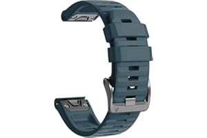 NotoCity Compatible with Fenix 6 Watchbands 22mm band for Fenix 6/Fenix 6 Pro/Fenix 5/Fenix 5 Plus/Forerunner 935/Forerunner 945/Approach S60/Quatix 5(Slate)