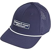Vineyard Vines Mens Rubber Patch Logo Box Performance Baseball Hat