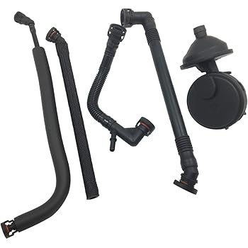 Amazon Com Mtc Crankcase 5pc Pcv Vent Valve And Breather