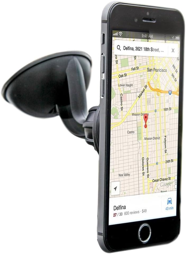 iTD Gear Magnetic Windshield Car Mount Holder for iPhone & Android