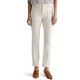 AG Womens Lila Utility Mid Rise Straight Jean