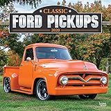 Classic Ford Pickups 2020 12 x 12 Inch Monthly Square Wall Calendar with Foil Stamped Cover, Motor T by 