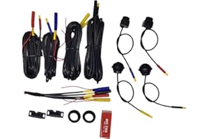 Juinrinet 360 Car Camera Panoramic Surround View 1080P AHD Front Rear Left Right View Camera for Android Car Radio System