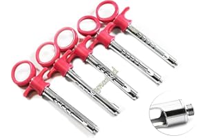 German Stainless Steel 1.8ml Dental Anesthesia Syringe One Ring Auto Passive Self Aspirating Instruments Cynamed