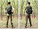 HUNTVP Tactical Military Sling Pack Chest Daypack Molle Backpack Shoulder Bag (Black)