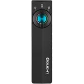 OLIGHT ArkPro Lite EDC Pocket Flashlight Rechargeable with UV Light, Black | Red Light, White LED, 1200 Lumens, USB-C, Magnetic, Portable Flat Flashlight for Pet Urine Detection, Camping, Emergency Work