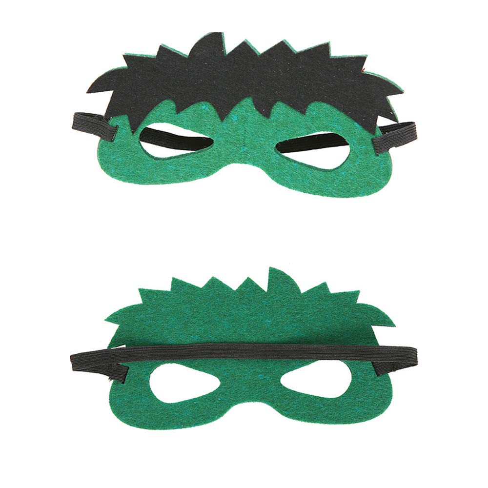 Rgargga Masques de Super-Héros, 9pcs Masques pour Enfants Dress Up Masque de Super-héros Cosplay Pour Enfants Cadeaux D\'anniversaire et Fête d\'Anniversaire pour Filles, Garçons et enfants
