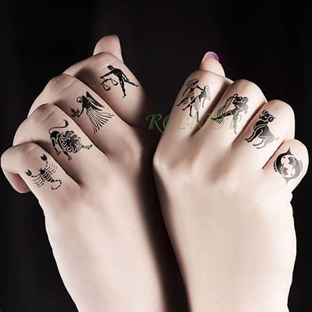 Tzxdbh 7pcs Imperméable Autocollant De Tatouage Temporaire