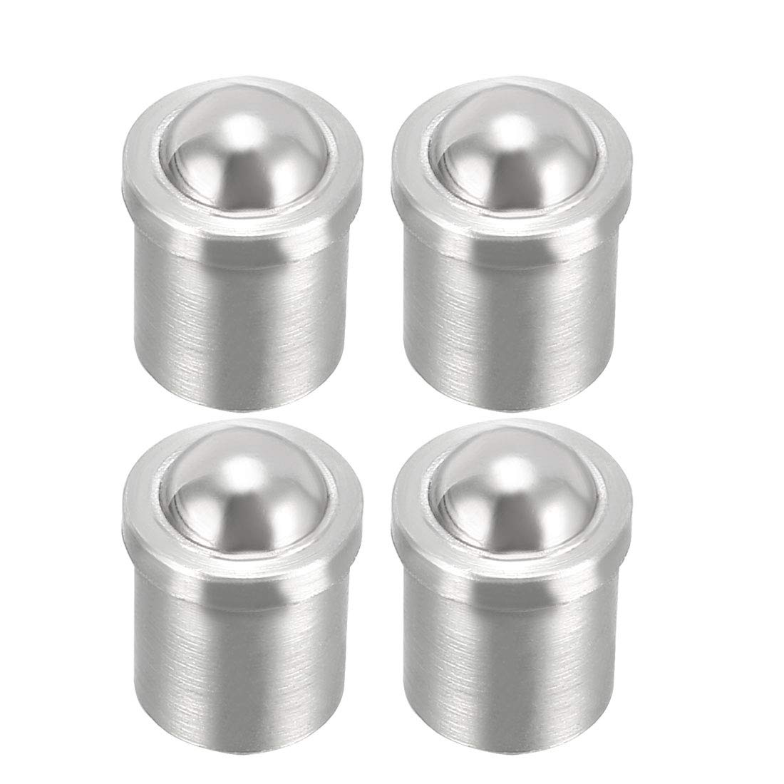 sourcing map Door Cabinet Closet Drawer 5mm Dia Stainless Steel Ball Catch Latch Catcher 4Pcs