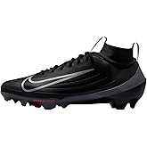 Nike Vapor Pro 1 Football Cleats (HM8850-104, White/Midnight Navy/Metallic Silver/Black)