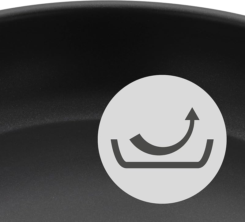 Padella Rivestita Ø 20 cm Devil Manico Cromargan Acciaio Inox Teflon Platinum Adatto a induzione, Lavaggio a Mano, Inossidabile, Argento