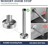 KOLAKO Door Stopper 6 Inch Brushed Stainless Steel with Rubber Bumper view 3