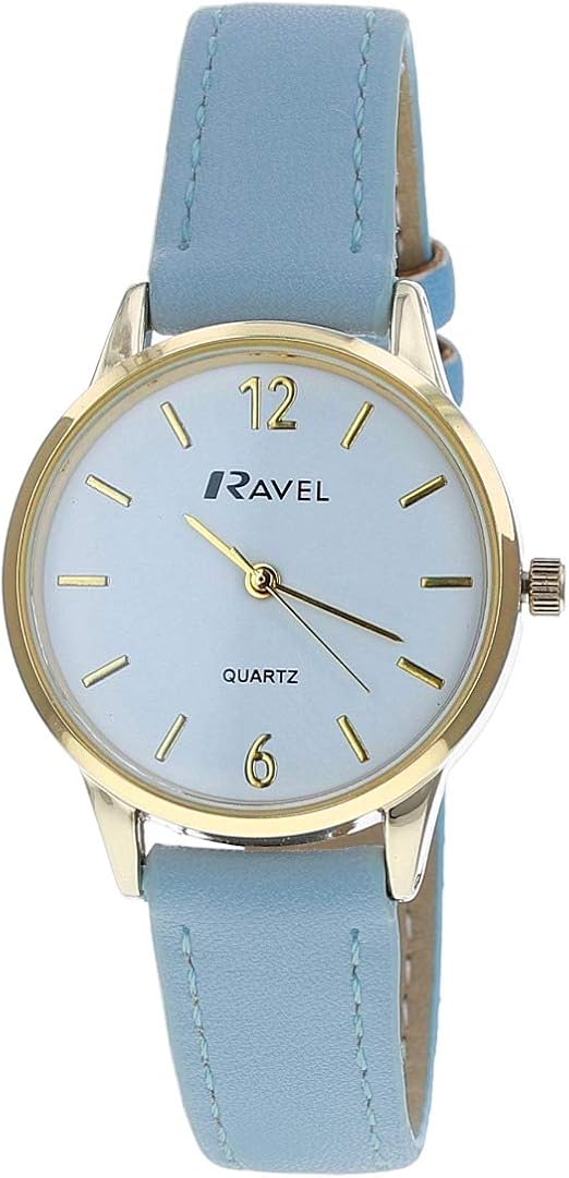 RAVEL Womens Analogue Classic Quartz Watch with Plastic Strap R0133.06.