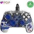 PDP REALMz Wired Xbox Controller Licensed for Series X|S, Xbox One, Windows 10/11 PC, LED Lighting Collectible Sonic Superstars, Programmable Buttons/Triggers, PC Control Hub App: Sonic Speed