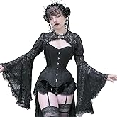 Punk Shrug for Women or Teen Girls Gothic Goth Crop Top