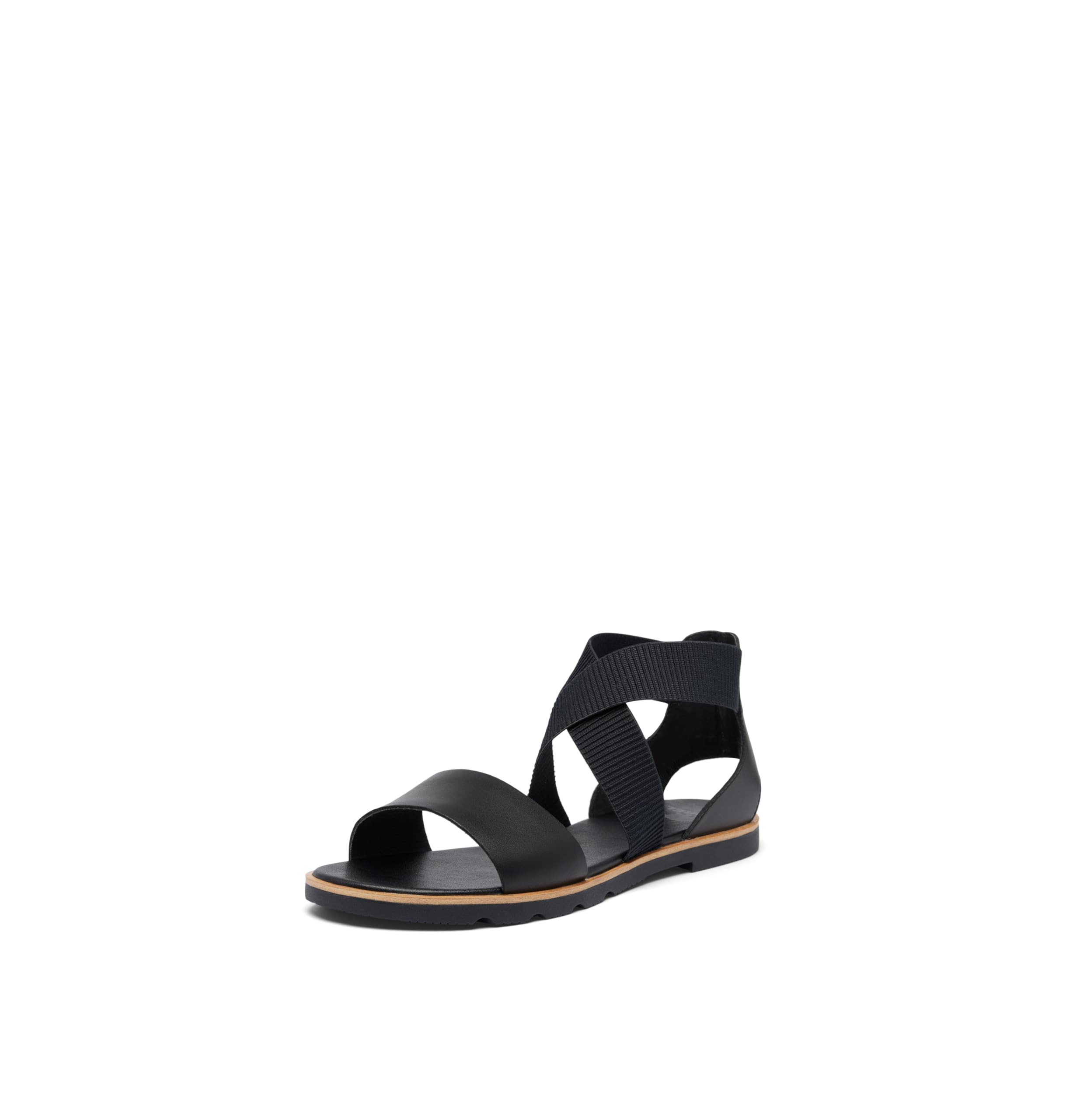 Photo 1 of Sorel Women's Fashion Flat Sandal, Black, Black, 7.5